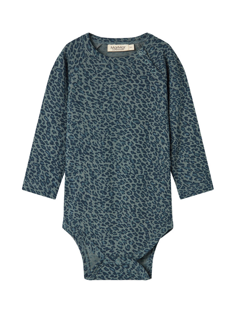 MarMar Copenhagen MarMar Copenhagen | Leo Body LS | Leopard | Dusty Green Leo