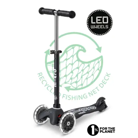 Micro Step Micro Step | Micro Mini Step Deluxe ECO LED | Zwart