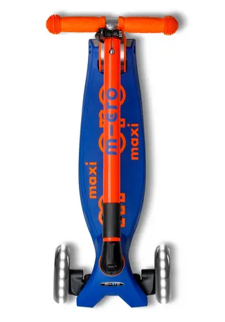 Micro Step Micro Step | Maxi Micro inklapbaar LED | Blauw Oranje Neon
