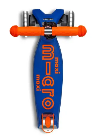 Micro Step Micro Step | Maxi Micro inklapbaar LED | Blauw Oranje Neon