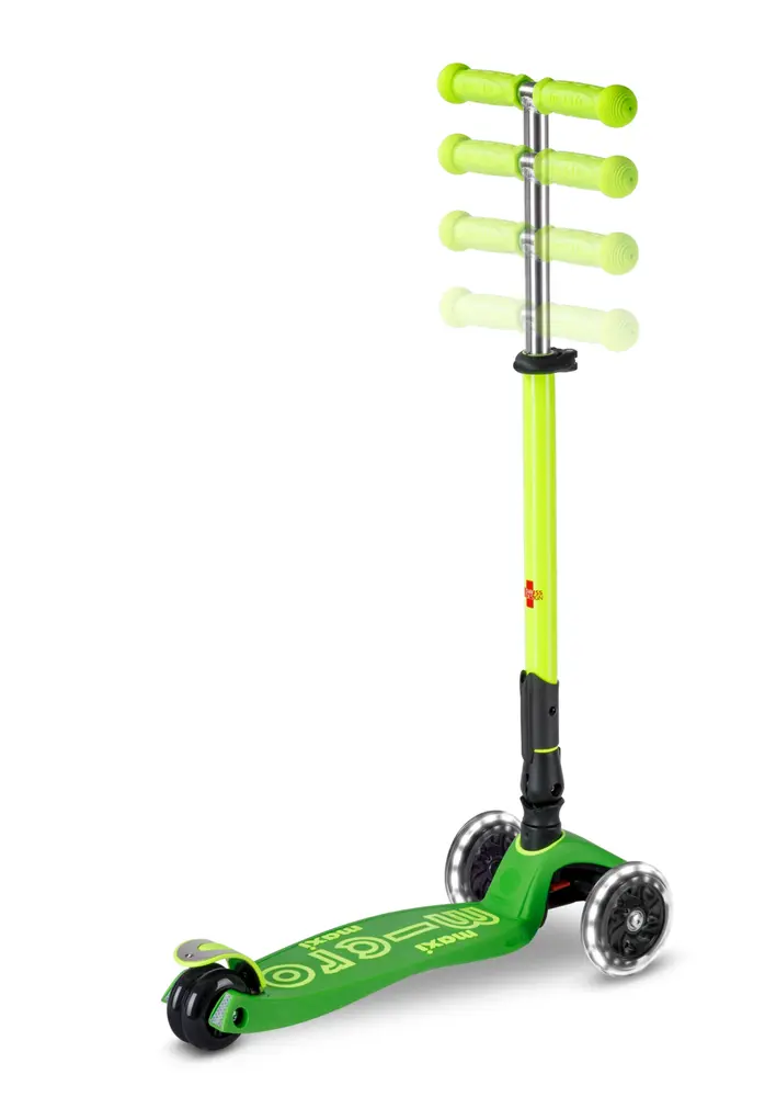 Micro Step Micro Step | Maxi Micro inklapbaar LED | Geel Groen Neon