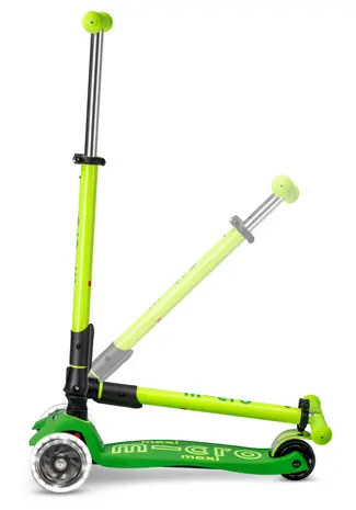 Micro Step Micro Step | Maxi Micro inklapbaar LED | Geel Groen Neon