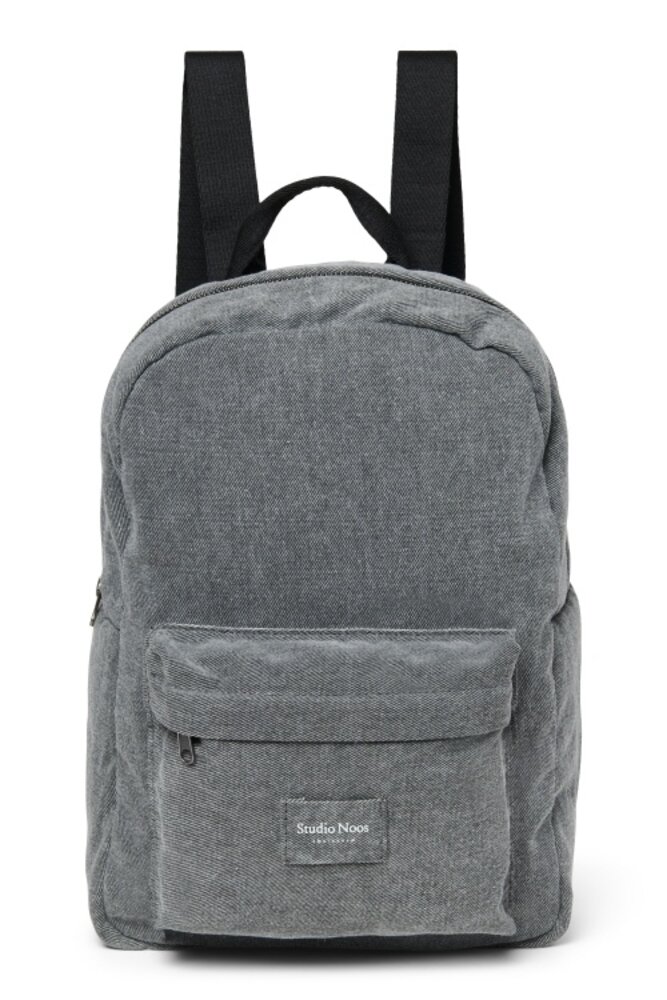 Studio Noos Studio Noos | Denim midi backpack | grey
