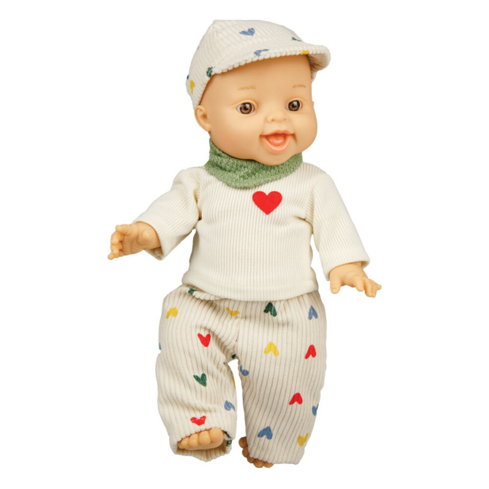 Heless | Broek met shirt Hart Confetti (28-35cm)