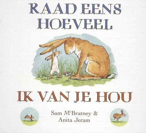 Boek | Raad eens hoeveel ik van je hou | Kartonboek - Donsaapje