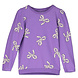 Lötiekids Lötiekids | Textured Tshirt | Bows All Over | Lilac
