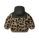 Liewood Liewood | Niko Pile Jacket | Mega leo / Oat mix Liewood Liewood | Niko Pile Jacket | Mega leo / Oat mix
