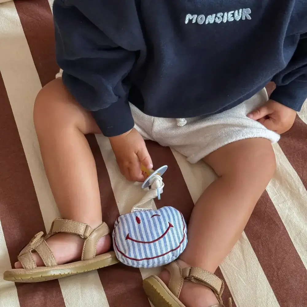 Atelier Pomme Atelier Pomme | Pacifier Cloth | Pomme | La Mer Douce