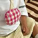 Atelier Pomme Atelier Pomme | Pacifier Cloth | Pomme | Checked Blowy Bubblegum Atelier Pomme Atelier Pomme | Pacifier Cloth | Pomme | Checked Blowy Bubblegum