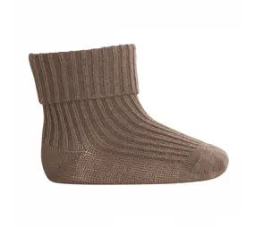 MP Denmark MP Denmark | Cotton rib baby socks | Brown Sienna MP Denmark MP Denmark | Cotton rib baby socks | Brown Sienna