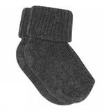 MP Denmark MP Denmark | Cotton rib baby socks | Dark Grey Melange MP Denmark MP Denmark | Cotton rib baby socks | Dark Grey Melange