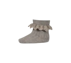 MP Denmark MP Denmark | Lea socks - lace | Light Brown Melange MP Denmark MP Denmark | Lea socks - lace | Light Brown Melange