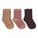 MP Denmark MP Denmark | Thora socks - 3-pack | Tawny Brown