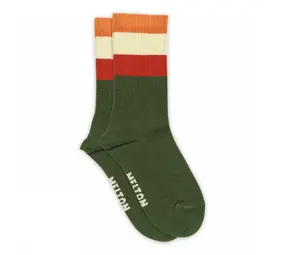 MP Denmark MP Denmark | Wide stripes socks | Elm Green