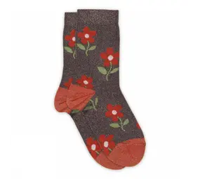 MP Denmark MP Denmark | Posies glitter socks | Hortensia