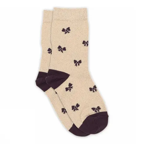 MP Denmark MP Denmark | Bow glitter socks | Crystal Pink