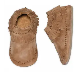 MP Denmark MP Denmark | Moccasin suede slippers | Cognac