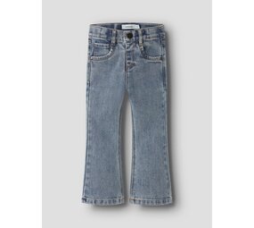 Lil ' Atelier Lil ' Atelier | NMFSALLI SLIM BOOT JEANS 2808-SE LIL | Medium Blue Denim Lil ' Atelier Lil ' Atelier | NMFSALLI SLIM BOOT JEANS 2808-SE LIL | Medium Blue Denim