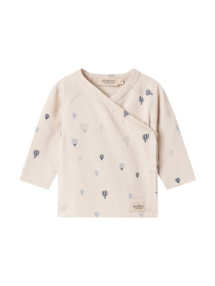 MarMar Copenhagen MarMar Copenhagen | Modal Smooth Print | Tuti Wrap LS | Air Balloon