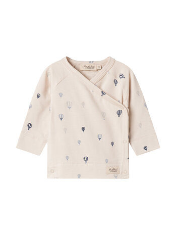 MarMar Copenhagen MarMar Copenhagen | Modal Smooth Print | Tuti Wrap LS | Air Balloon