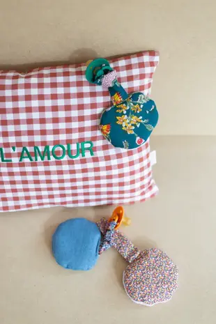 Atelier Pomme Atelier Pomme | Pacifier Cloth | Pomme | Morning Moss