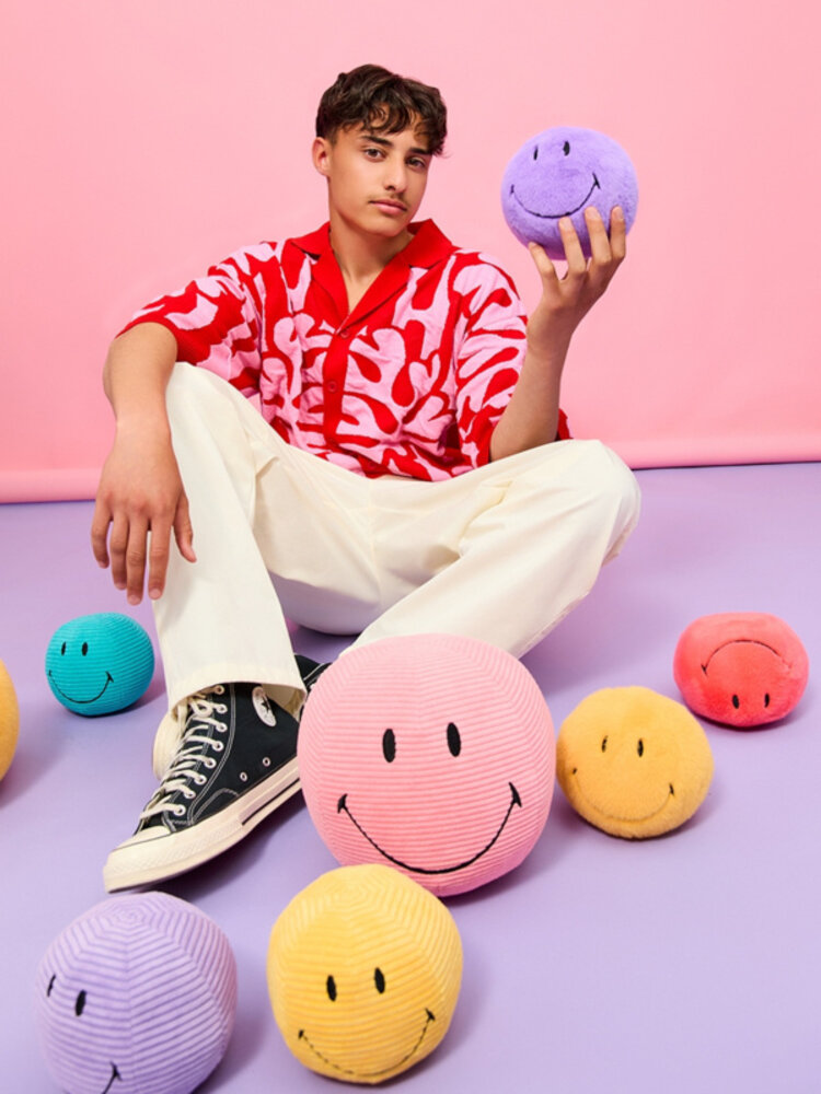 Bon Ton Toys Bon Ton Toys | Smiley ECO Fuzzy | 13 cm | Bright Purple Bon Ton Toys Bon Ton Toys | Smiley ECO Fuzzy | 13 cm | Bright Purple