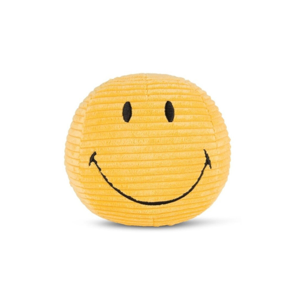 Bon Ton Toys Bon Ton Toys | Smiley ECO Corduroy | 13 cm | Yellow Bon Ton Toys Bon Ton Toys | Smiley ECO Corduroy | 13 cm | Yellow