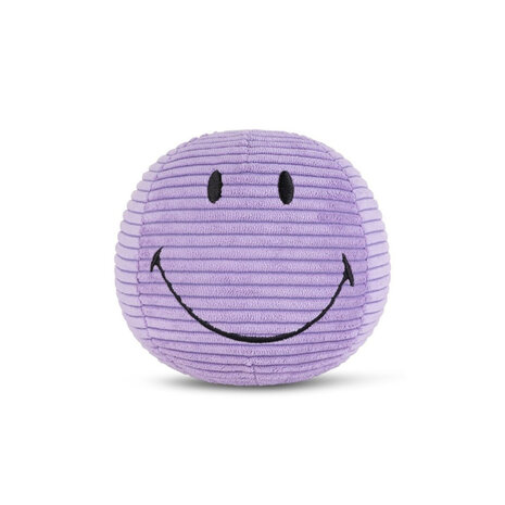 Bon Ton Toys Bon Ton Toys | Smiley ECO Corduroy | 13 cm | Dark Purple Bon Ton Toys Bon Ton Toys | Smiley ECO Corduroy | 13 cm | Dark Purple