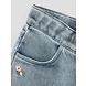 Lil ' Atelier Lil ' Atelier | NMFDARLEE DOA LOOSE JEANS 4499-SE LIL | Medium Blue Denim FLOWER EMB