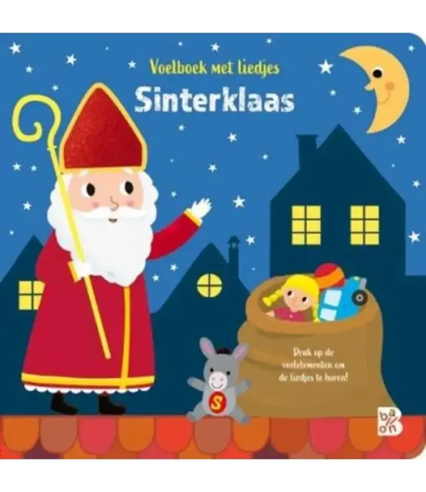 Boeken Boek | Voel geluidenboek met liedjes Sinterklaas