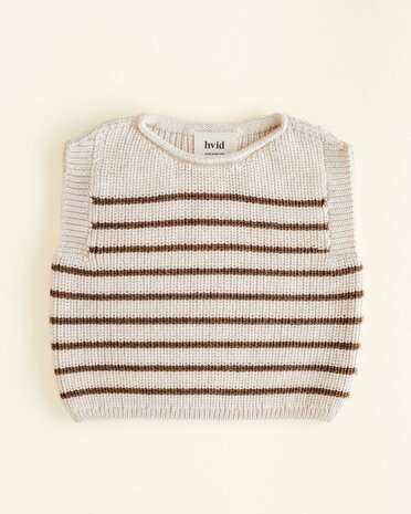 Hvid Hvid | Vest Harvey | Mocha