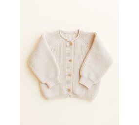 Hvid Hvid | Cardigan Inga | Cream Hvid Hvid | Cardigan Inga | Cream