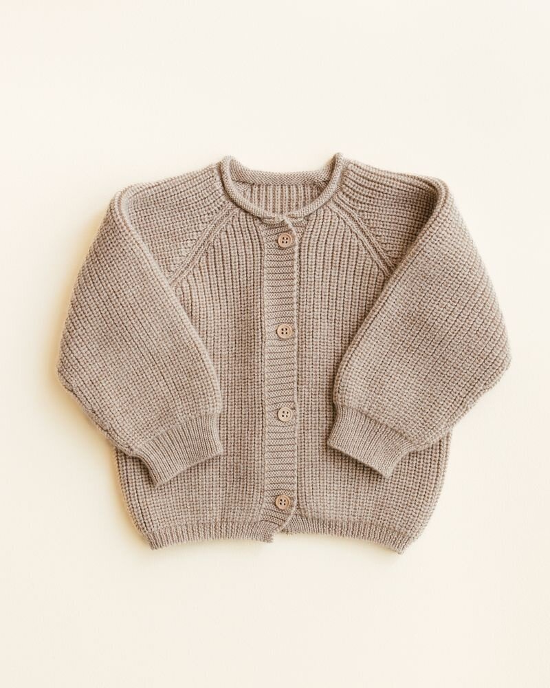 Hvid Hvid | Cardigan Inga | Sand Hvid Hvid | Cardigan Inga | Sand