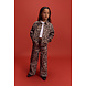 ALIX The Label ALIX The Label | Kids Woven Wide Leg Jaguar Denim Pants | Animal