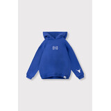 ALIX The Label ALIX The Label | Kids Knitted Logo Hoody | Intense Blue ALIX The Label ALIX The Label | Kids Knitted Logo Hoody | Intense Blue