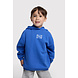 ALIX The Label ALIX The Label | Kids Knitted Logo Hoody | Intense Blue
