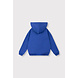 ALIX The Label ALIX The Label | Kids Knitted Logo Hoody | Intense Blue