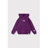 ALIX The Label ALIX The Label | Kids Knitted Logo Hoody | Purple Magic ALIX The Label ALIX The Label | Kids Knitted Logo Hoody | Purple Magic