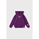 ALIX The Label ALIX The Label | Kids Knitted Logo Hoody | Purple Magic