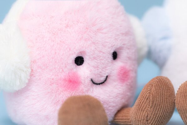 Jellycat Jellycat | Amuseables Toastie Pink and White Marshmallows Jellycat Jellycat | Amuseables Toastie Pink and White Marshmallows