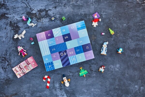 Plus Plus Plus - Plus | Advent Calendar | Santa's Northern Lights Adventure Plus-Plus