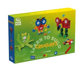 Plus Plus Plus - Plus | Learn to Build monsters 240 stuks Plus Plus Plus - Plus | Learn to Build monsters 240 stuks