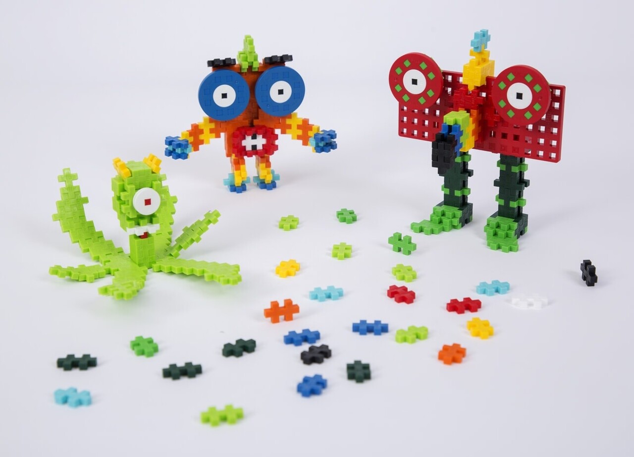 Plus Plus Plus - Plus | Learn to Build monsters 240 stuks