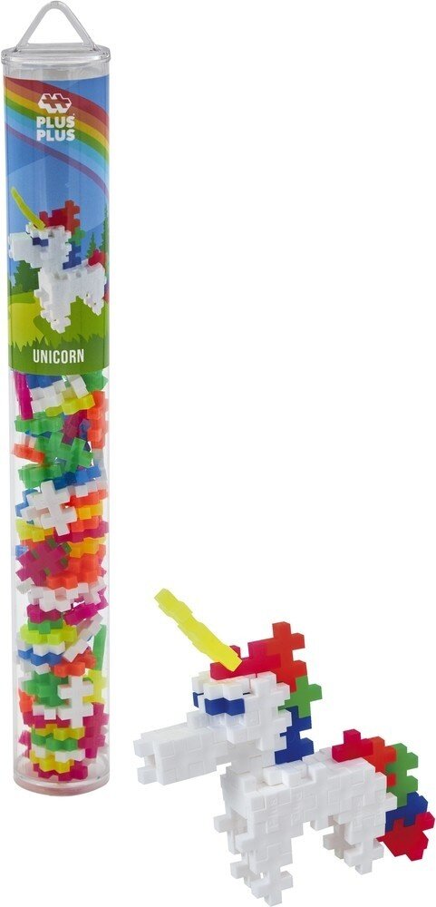 Plus Plus Plus - Plus | Tube eenhoorn 100 stuks