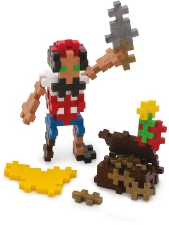 Plus Plus Plus - Plus | Tube piraat 100 stuks