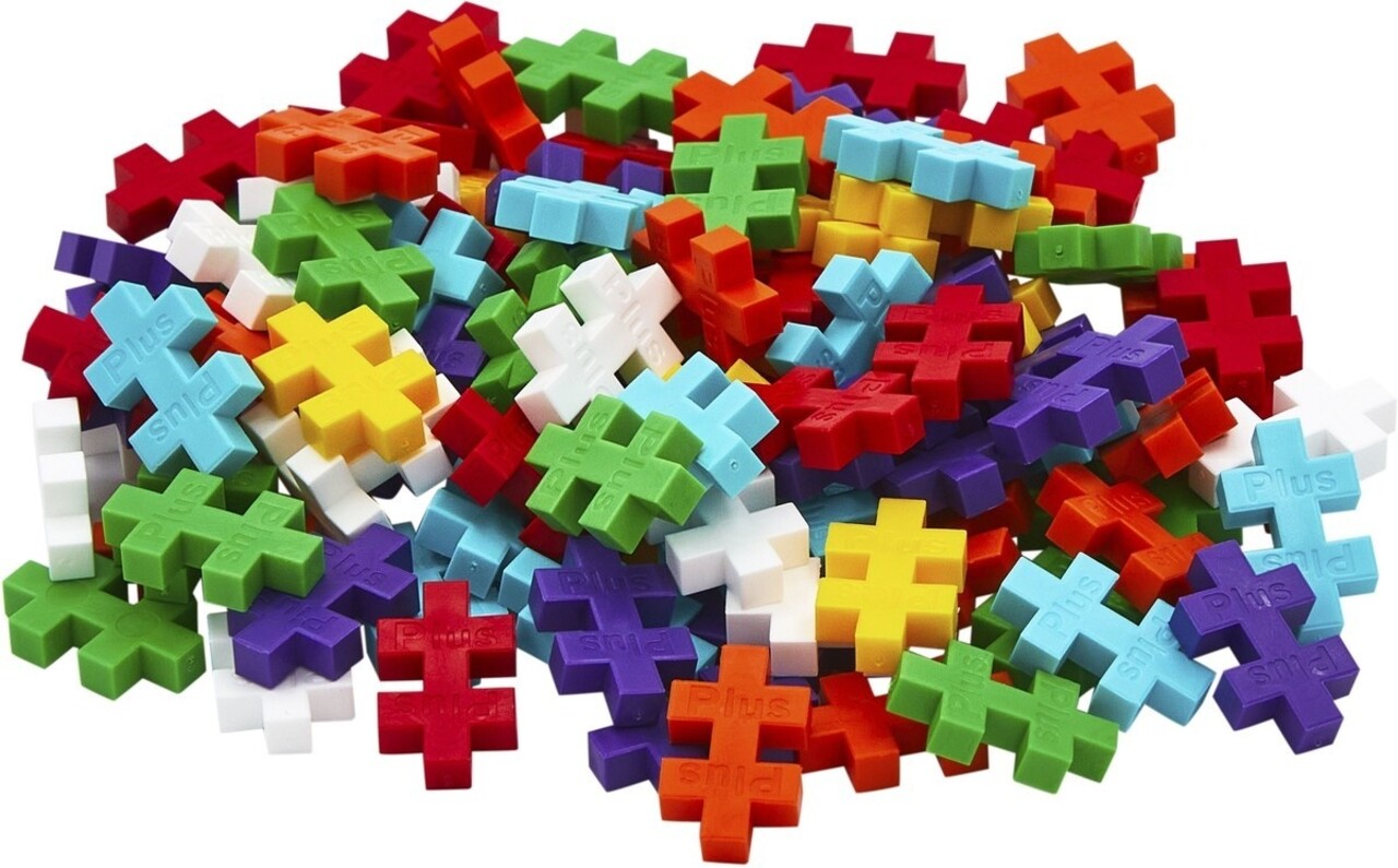 Plus Plus Plus - Plus | Tube regenboog 100 stuks