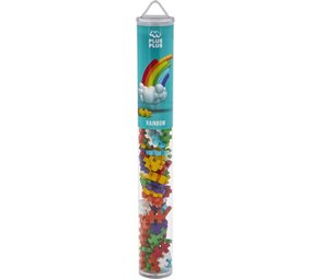 Plus Plus Plus - Plus | Tube regenboog 100 stuks Plus Plus Plus - Plus | Tube regenboog 100 stuks