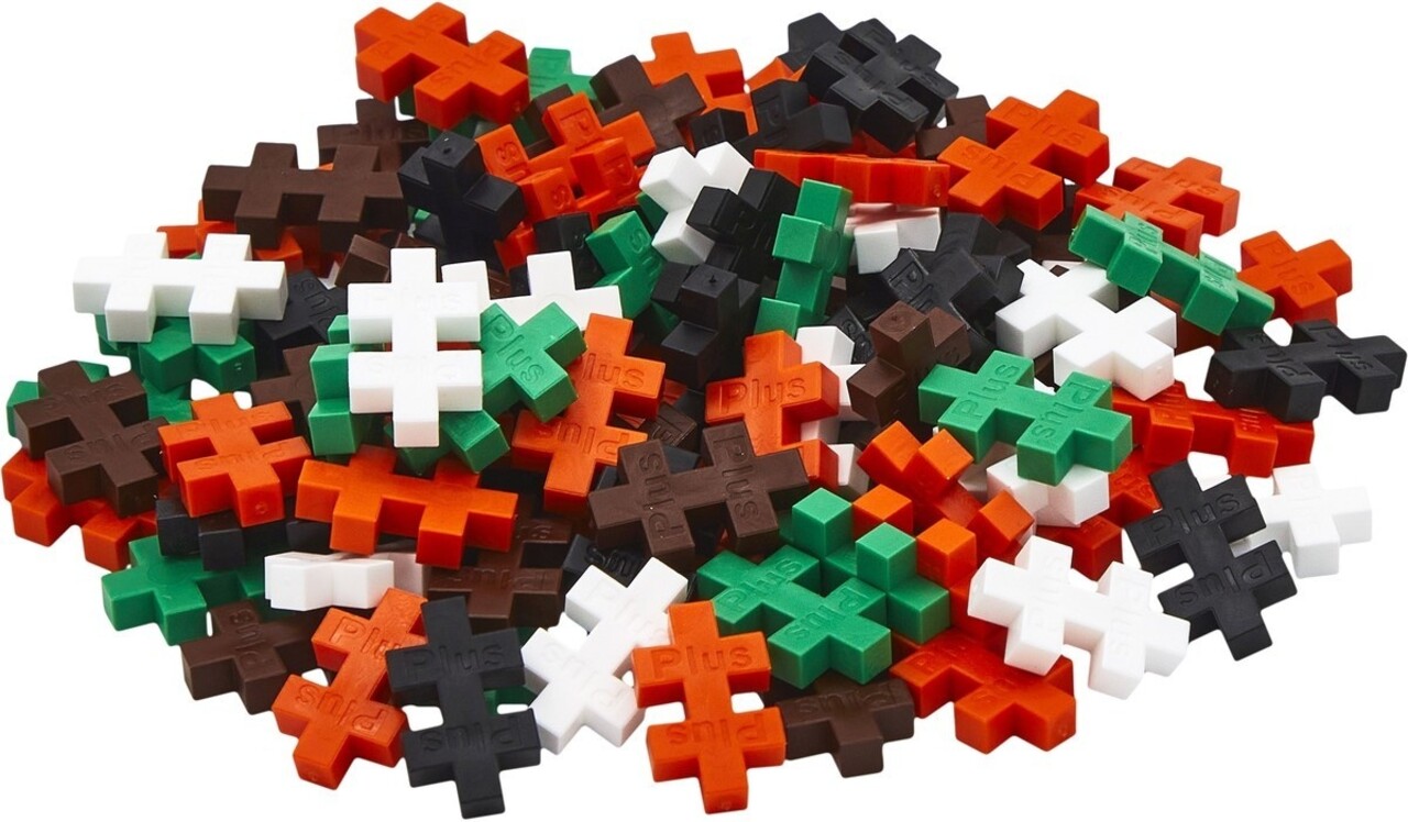 Plus Plus Plus - Plus | Tube kerstman 100 stuks