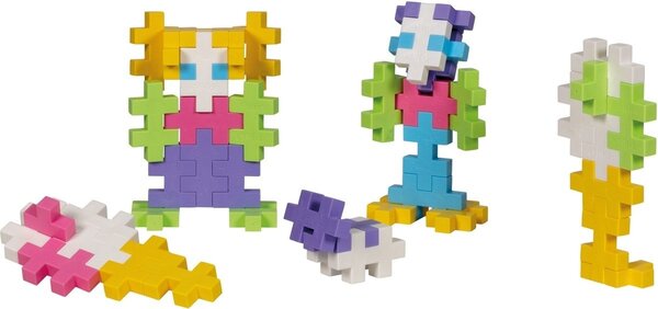 Plus Plus Plus - Plus | Tube pastel Big Plus 15 stuks