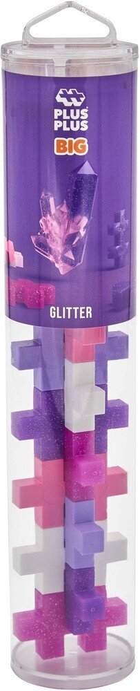 Plus Plus Plus - Plus | Tube glitter Big Plus 15 stuks